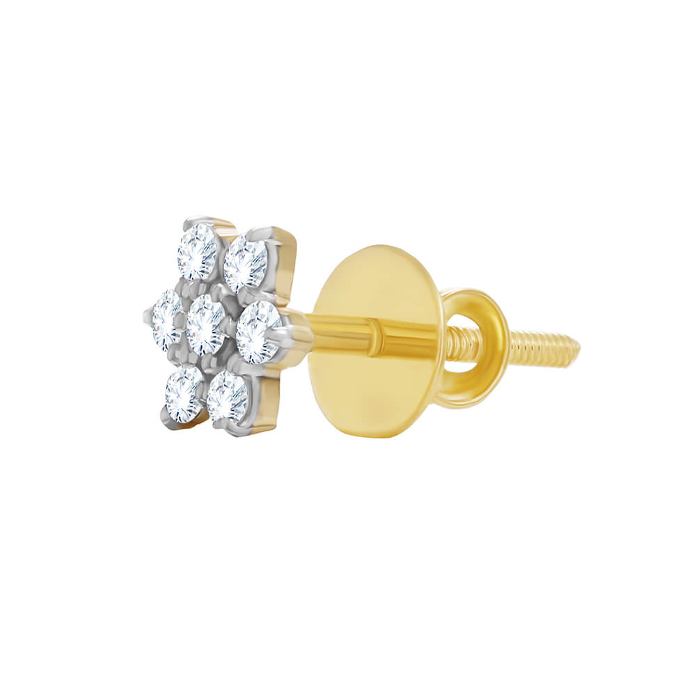 Dazzling Star Diamond Studs