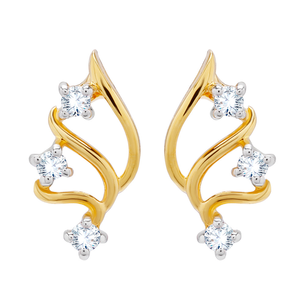 Forever Beautiful 18K Diamond Hoop Earrings