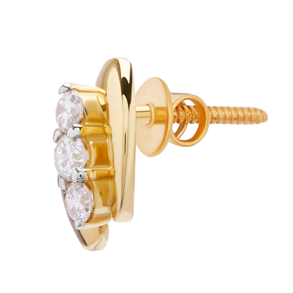 Luxurious Graceful Diamond Studs