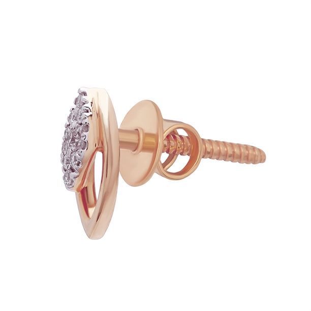 Contemporary Elegance Gold Studs