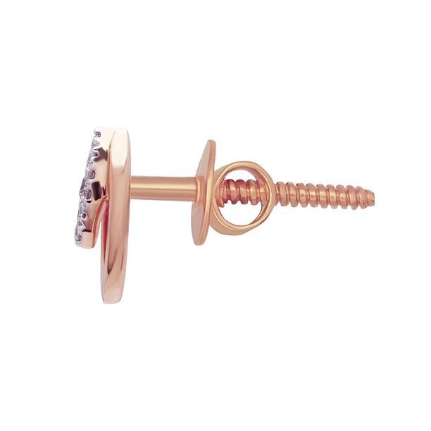 Contemporary Elegance Gold Studs