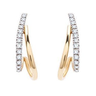 Sleek Style Diamond Stud