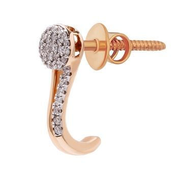 18K Gold Oval Hoops For Charming Elegance