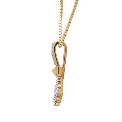 Dazzling Square Diamond Pendant