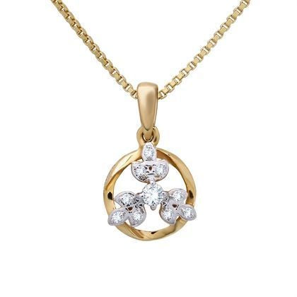 Dazzling Orb Diamond Pendant