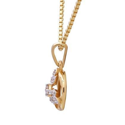 Dazzling Orb Diamond Pendant