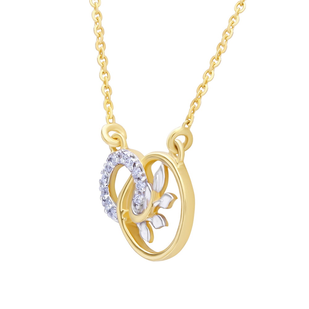 Dazzling Petals Diamond Pendant