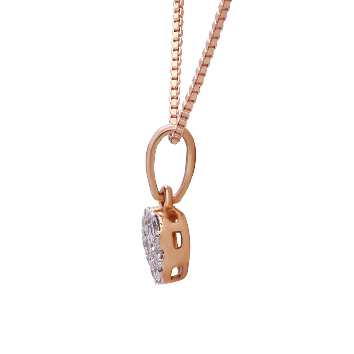 Sparkling Heart Diamond Pendant