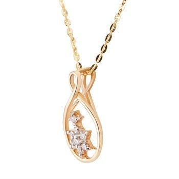 Petite Starlit Diamond Pendant