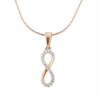 Infinity Radiance Diamond Pendant