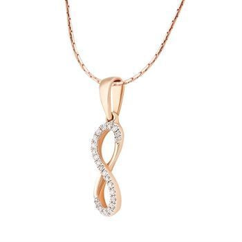 Infinity Radiance Diamond Pendant