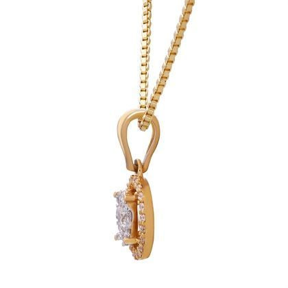 Sparkling Orb Diamond Pendant