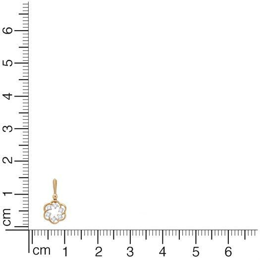 Minimalist Flora Charm Diamond Pendant