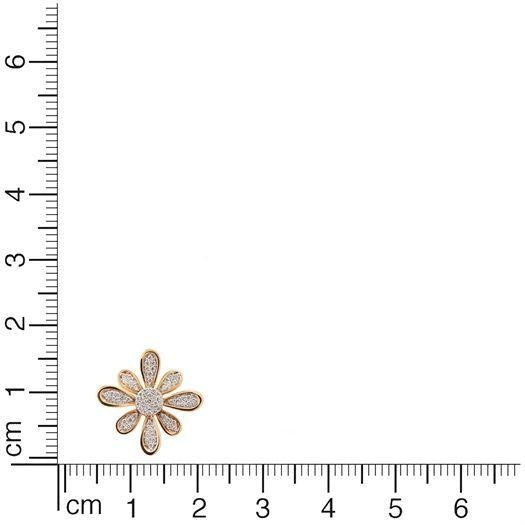 Floral Radiance Diamond Pendant