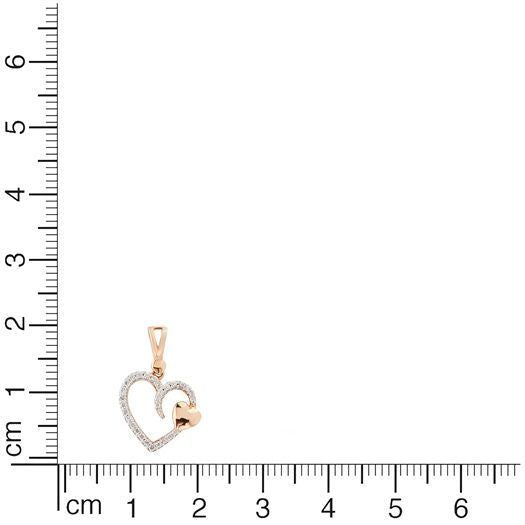 Stunning Heart Diamond Pendant