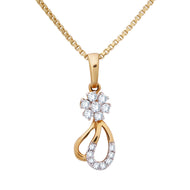 Charming Bloom Diamond Pendant
