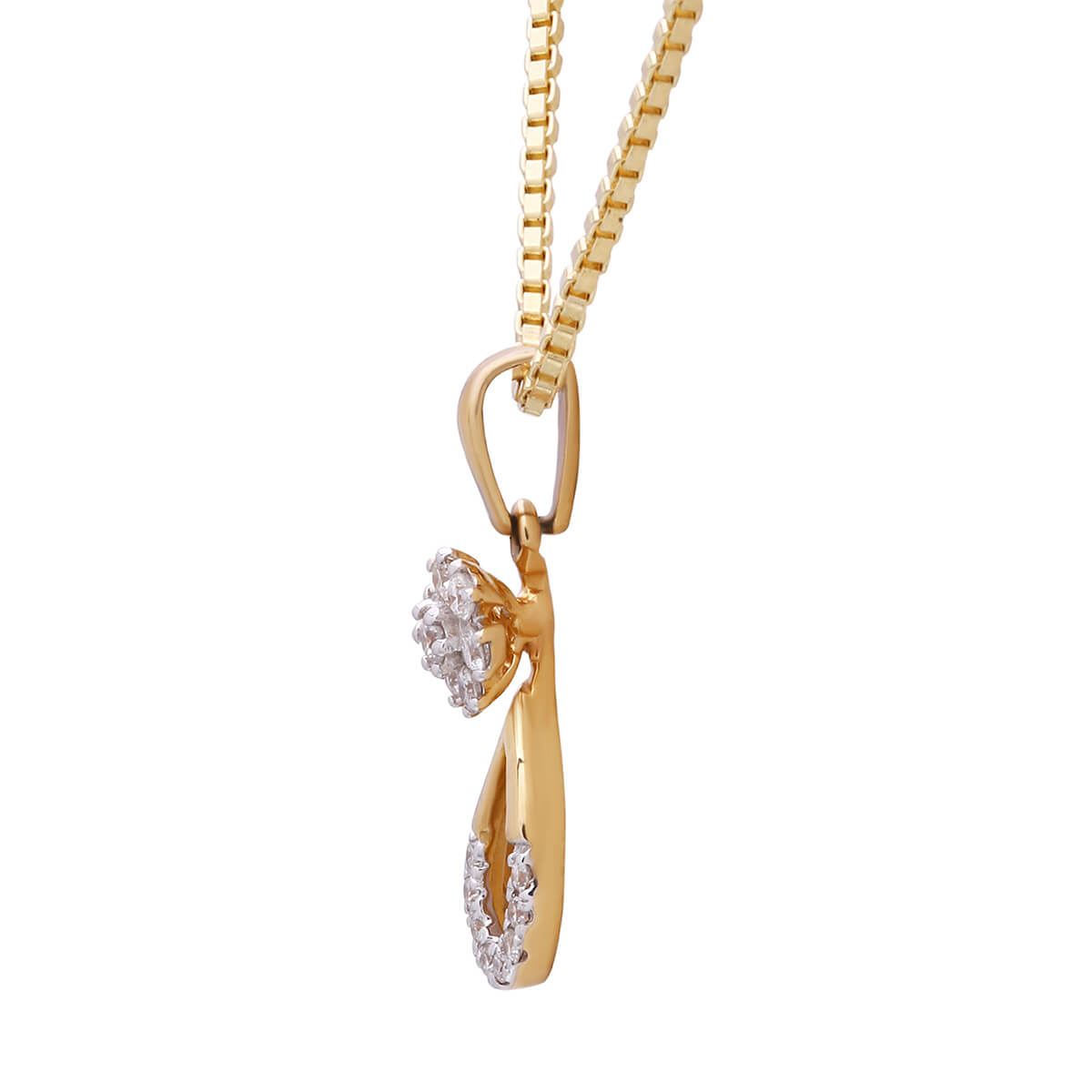 Charming Bloom Diamond Pendant