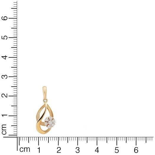 Blossom Grace Diamond Pendant