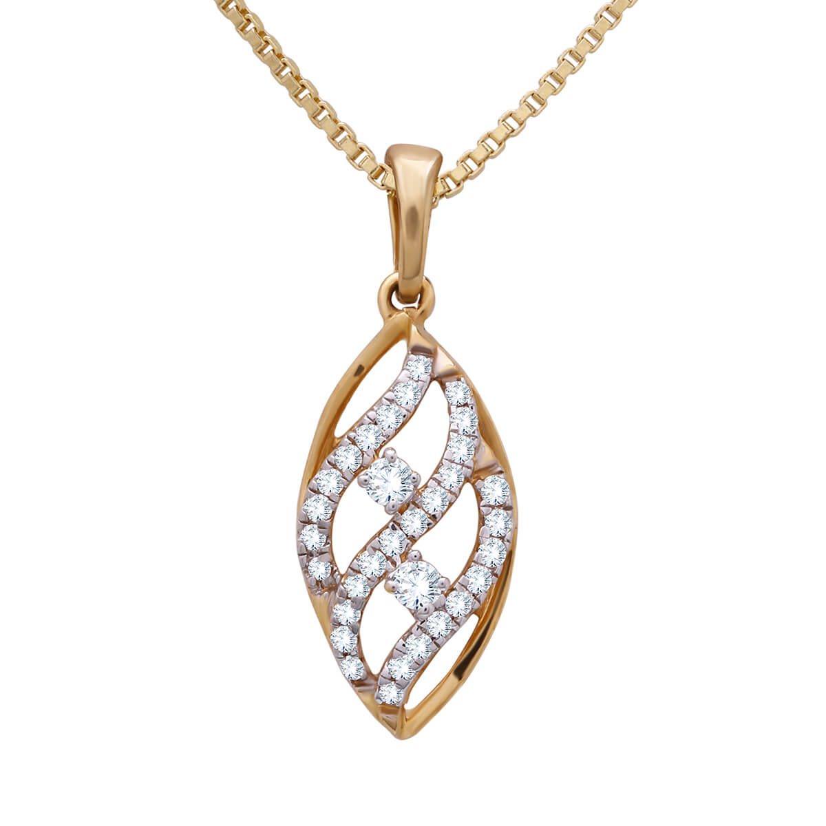 Luminous Grace Diamond Pendant