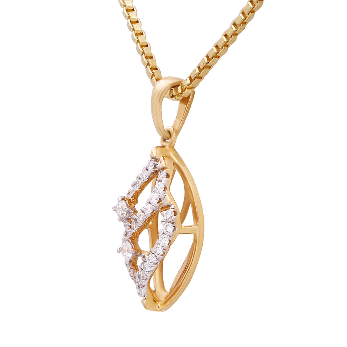 Luminous Grace Diamond Pendant