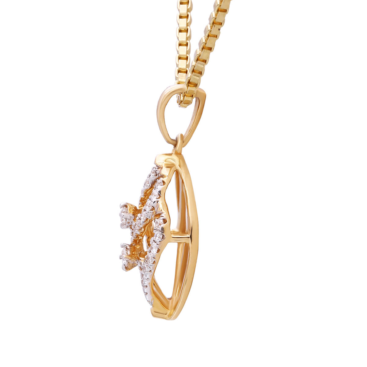Luminous Grace Diamond Pendant