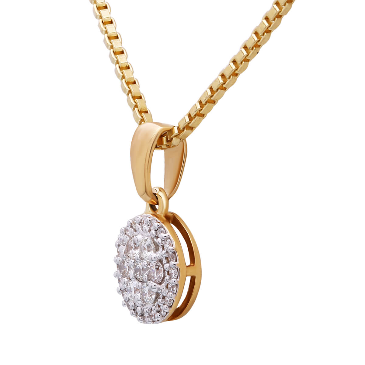 Orb Radiance Diamond Pendant