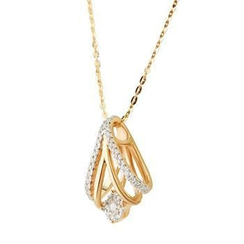 Dainty Sparke Diamond Pendant
