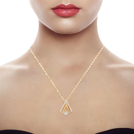 Dainty Sparke Diamond Pendant