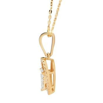Radiant Heart Diamond Pendant
