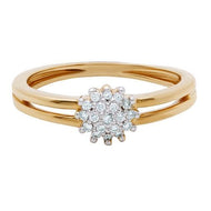 Glorious Floral Diamond Ring for Women