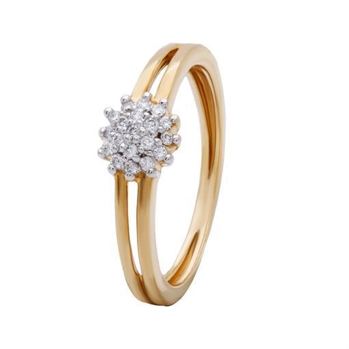 Glorious Floral Diamond Ring for Women