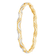 Modern Dazzle Diamond Bangle