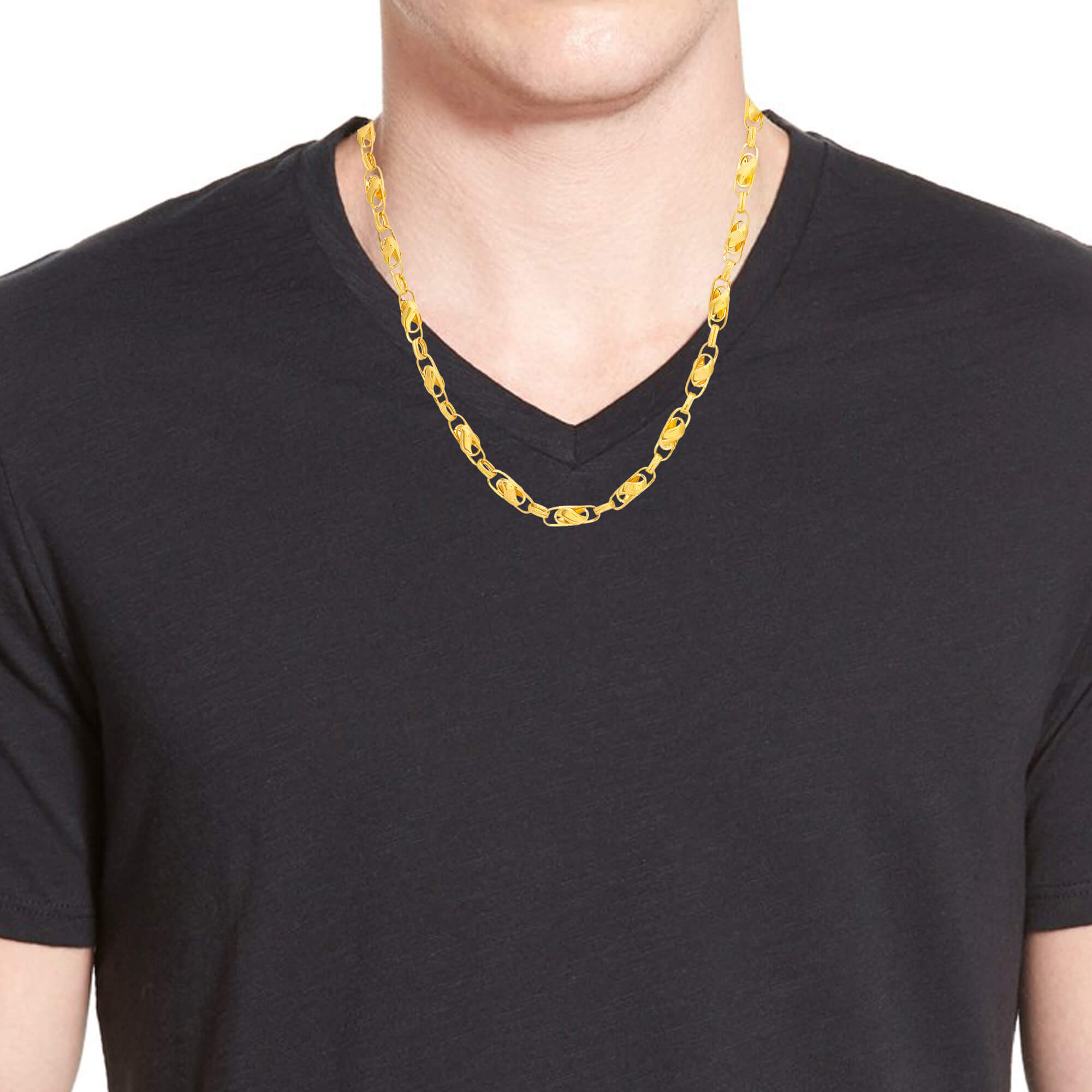 Contemporary Shine Gold Chain For Men