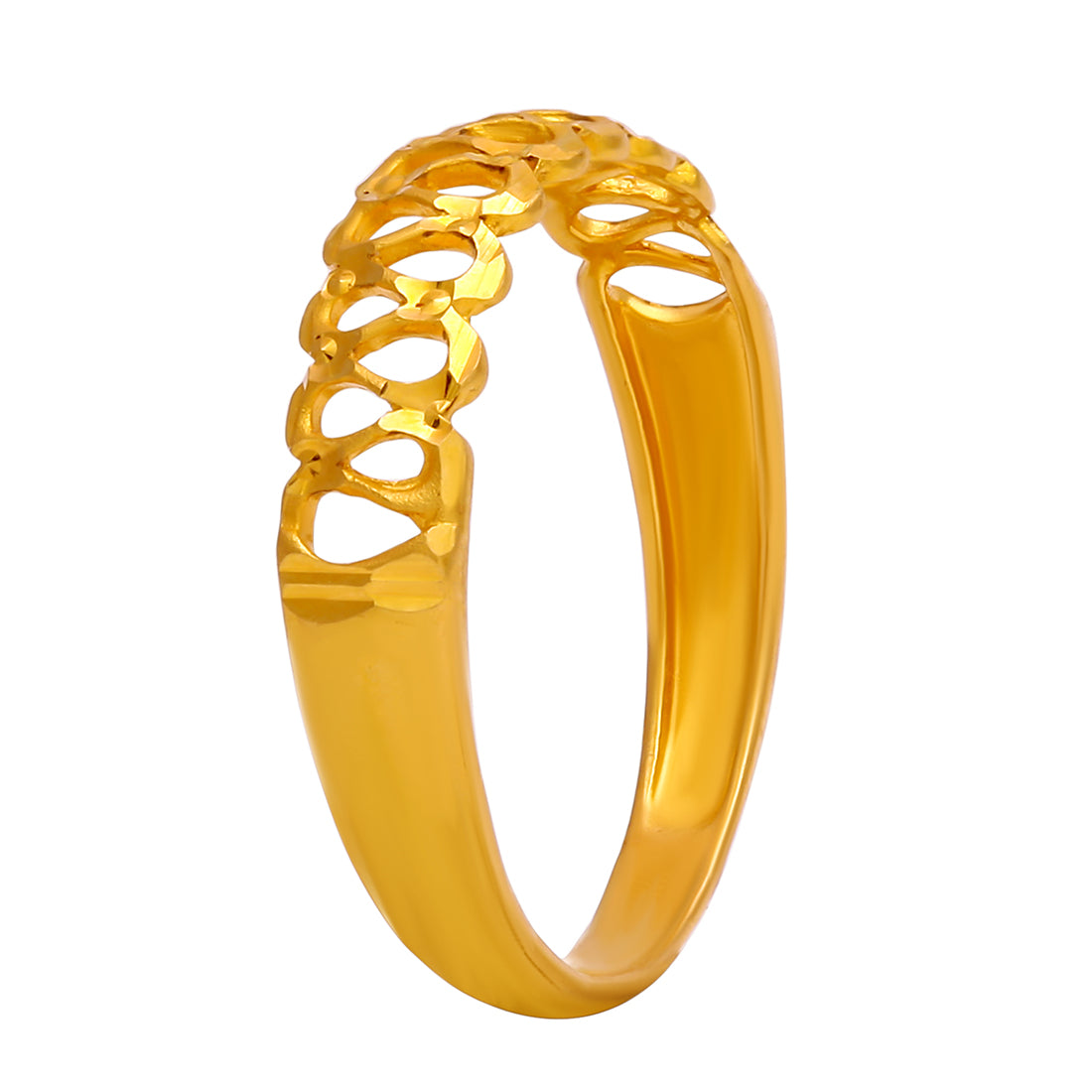 Modern Radiance Gold Ring for Women