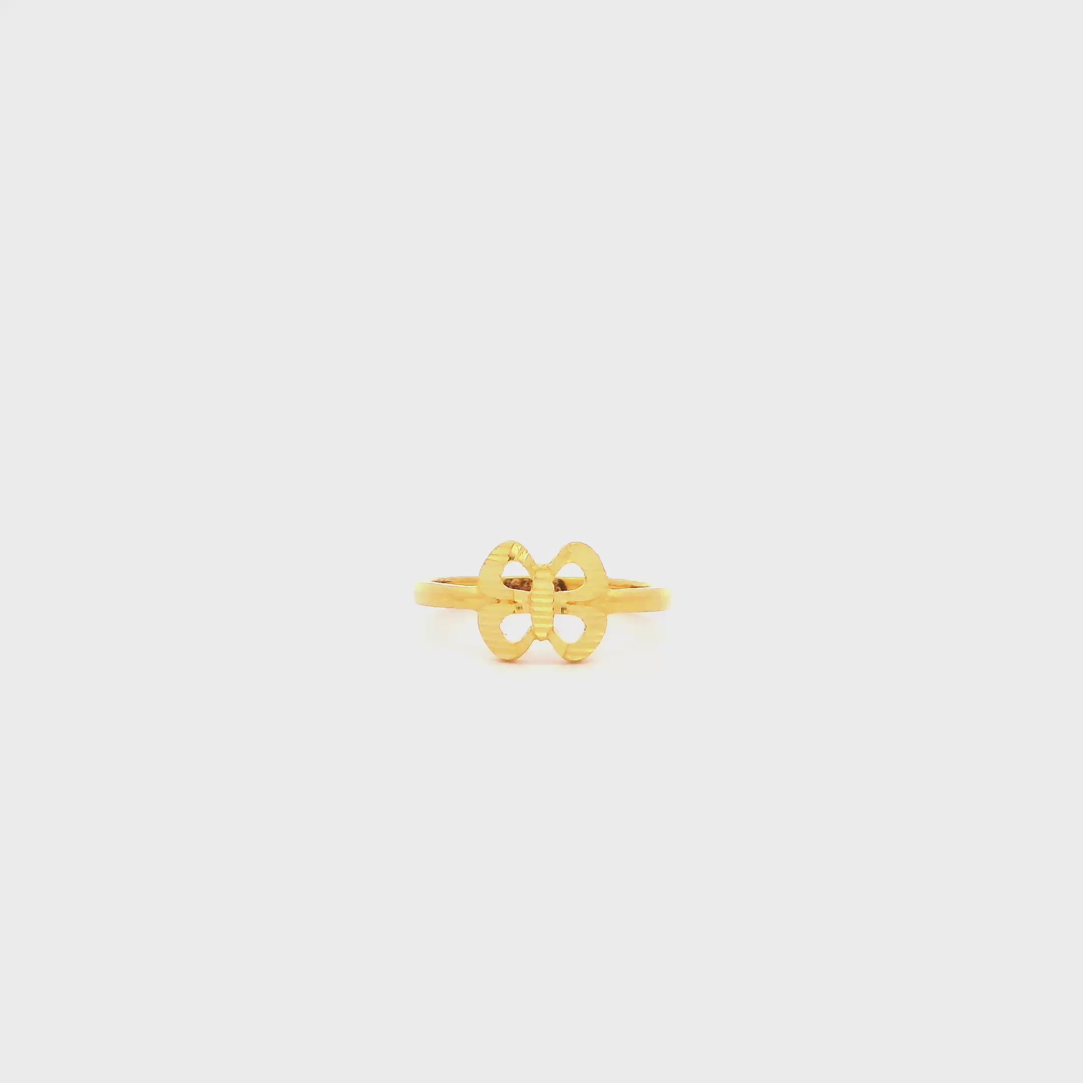 Lil' Wings Gold Kids Ring
