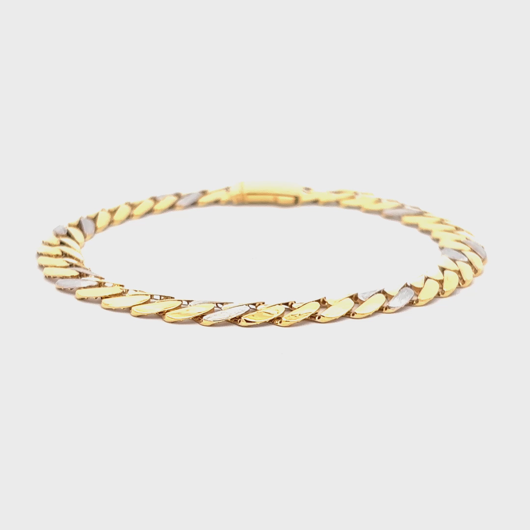 Mens Gold Bracelet