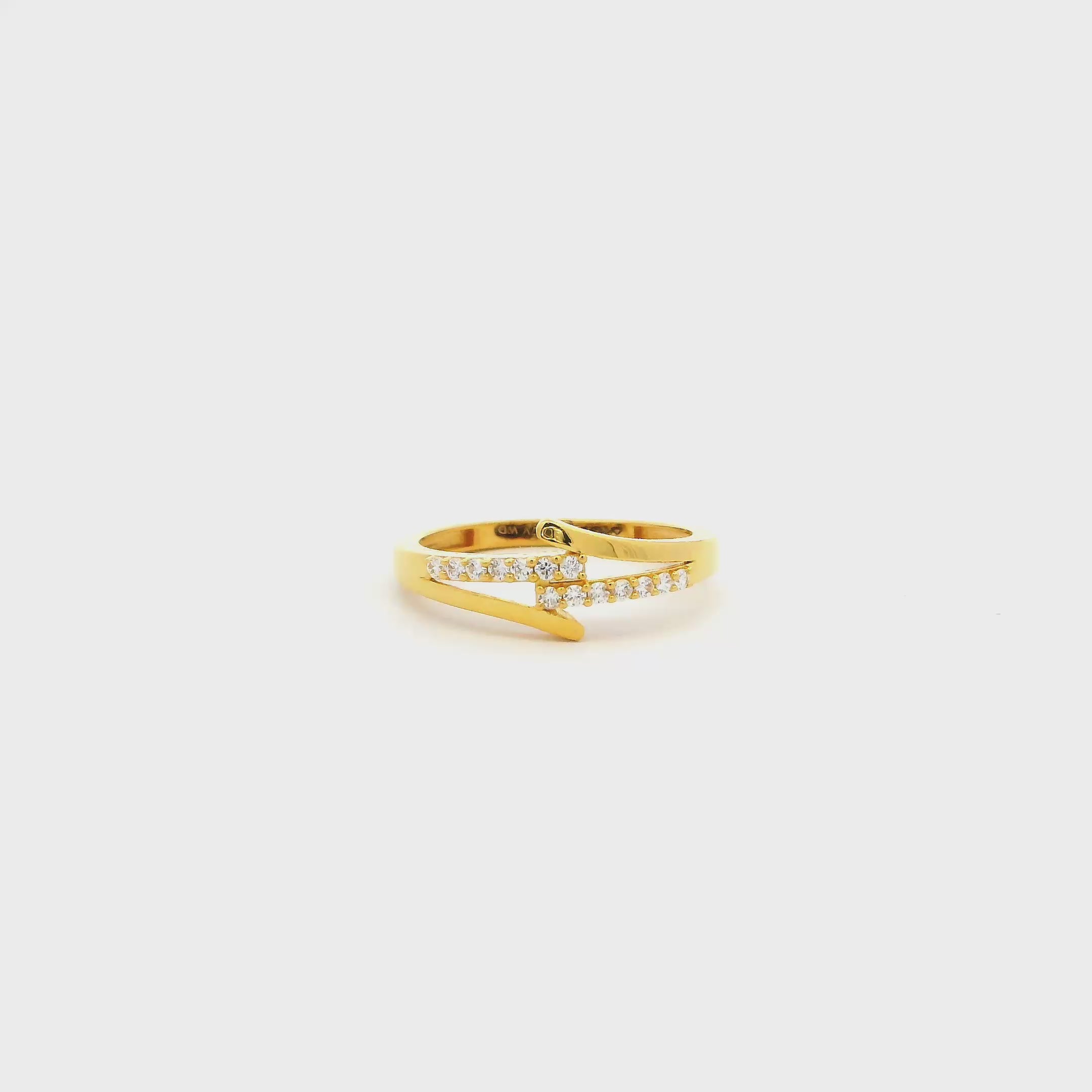 Muse Sparkle Gold Ring
