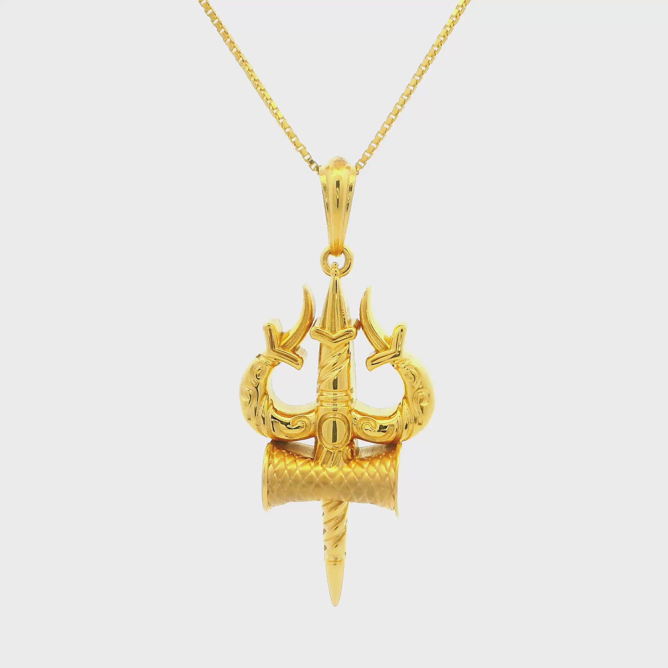 Mens Gold Locket
