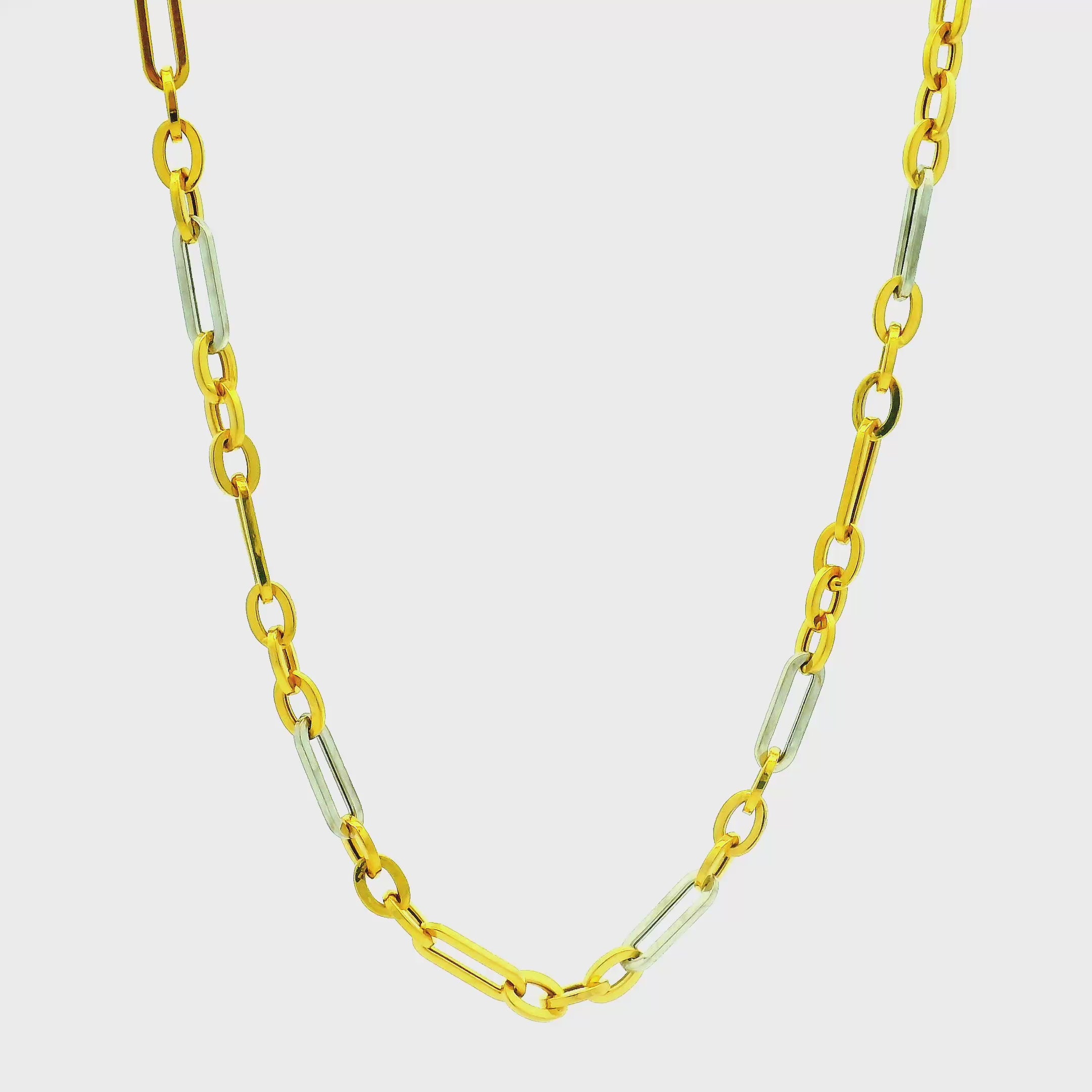 Stylish Shimmer Gold Chains for Men