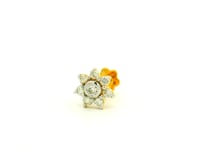 Charming Dazzle Diamond Nose Pin