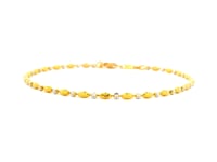 Fancy Shine Gold Bracelet