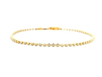 Stunning Sleek Gold Bracelet