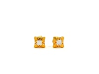Luxurios Shine Gold Studs