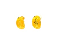 Alluring Glow Gold Earrings for Women