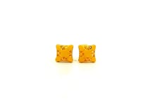 Dainty Glam Gold Studs