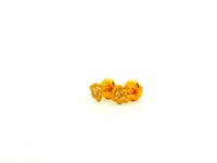 Graceful Golden Rose Studs