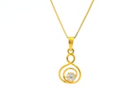 Darling Glow Gold Pendant