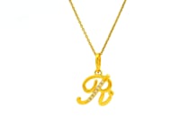 Ravishing Radiance Gold Pendant