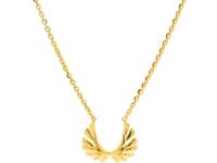 Mesmeric Wings Gold Pendant for Women