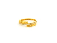 Magical Swirl Gold Ring